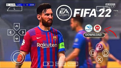 FIFA 22 PPSSPP ISO Zip File Download For Android .
